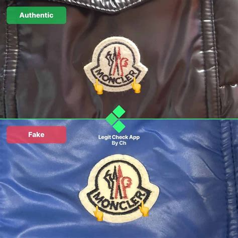 how to know fake moncler